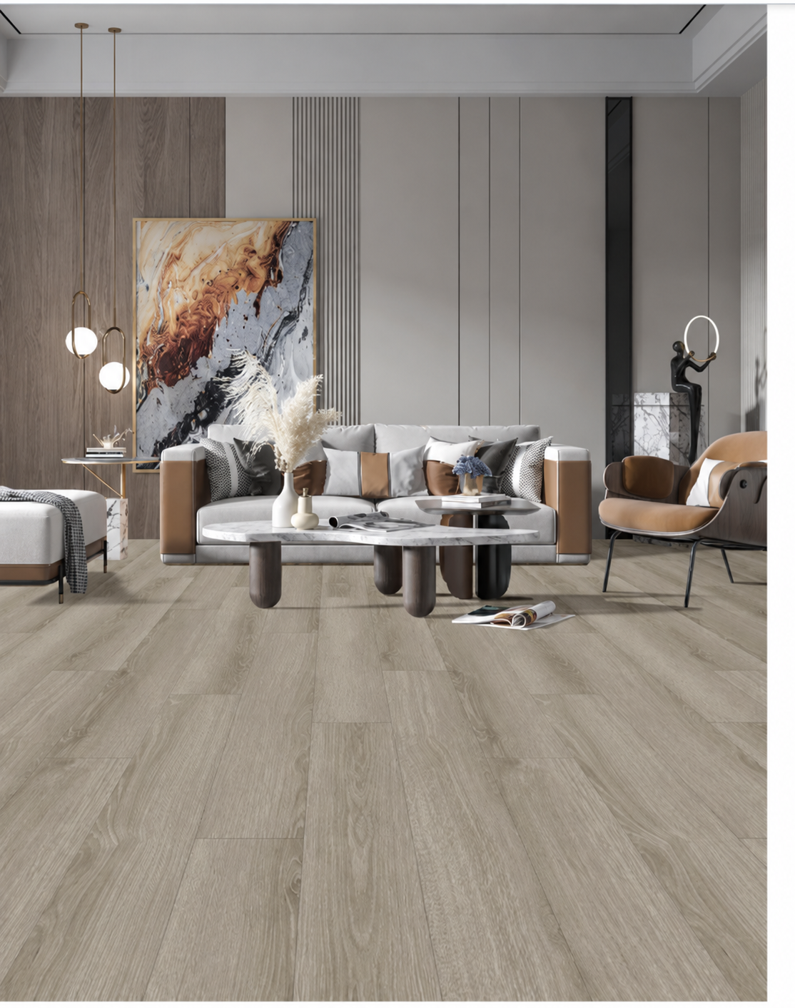 Laminate 3126-7 installed flooring