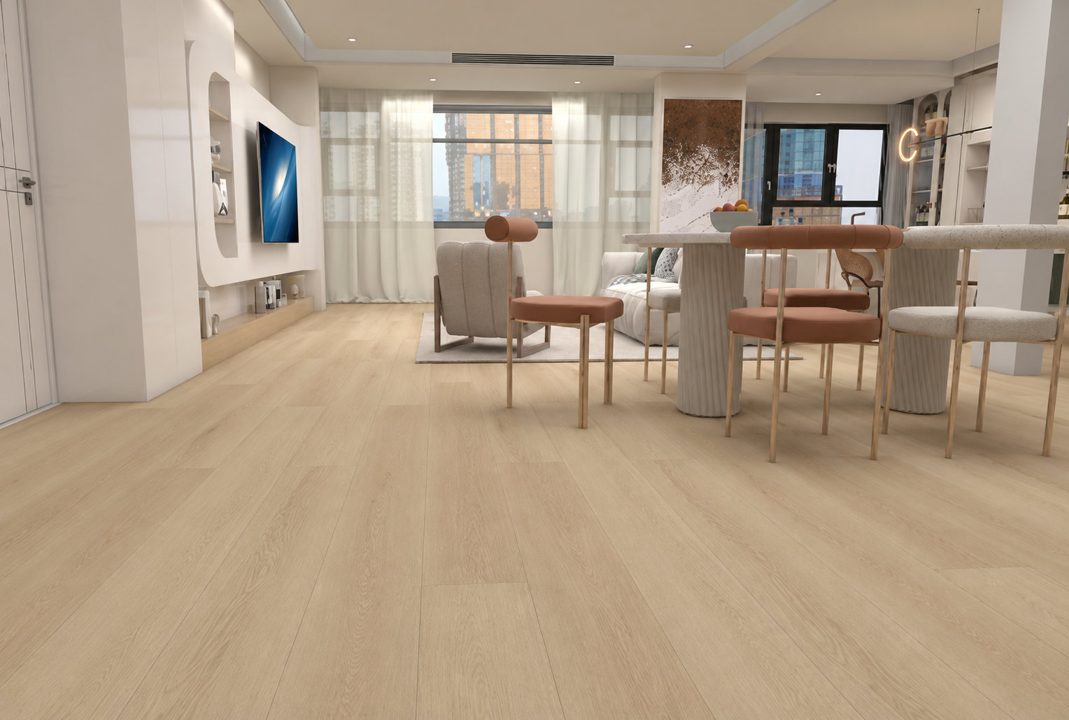 LVT 8129-1 installed flooring