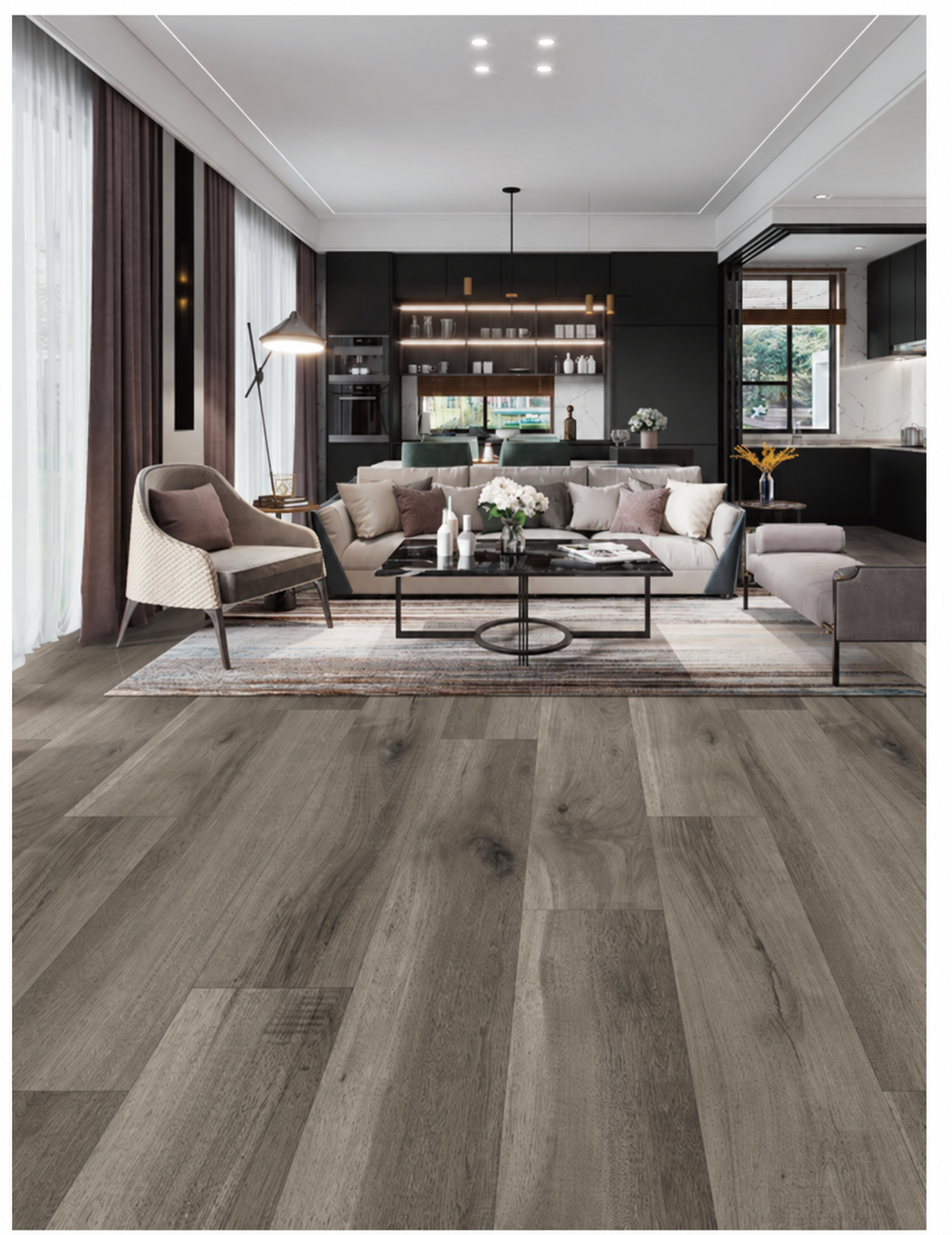 SPC 6030-005 installed flooring
